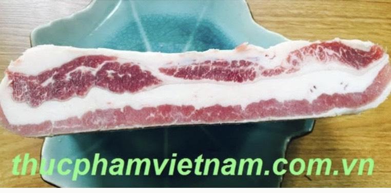 Ba chỉ bò Mỹ nhập khẩu – mềm thơm, nhiều vân mỡ đẹp